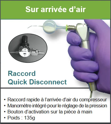 Sableuse SD Etch'Air Quick Disconnect